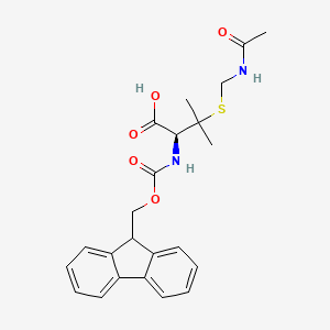 molecular formula C23H26N2O5S B613482 Fmoc-D-Pen(Acm)-OH CAS No. 201531-77-3