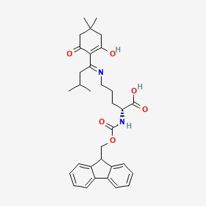 molecular formula C33H40N2O6 B613484 Fmoc-D-Orn(Ivdde)-OH CAS No. 1272754-86-5
