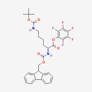 molecular formula C32H31F5N2O6 B613495 Fmoc-d-lys(boc)-opfp CAS No. 133083-36-0