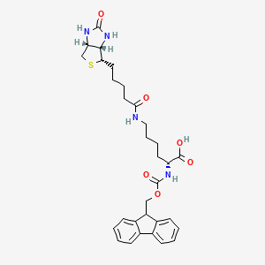 molecular formula C31H38N4O6S B613496 Fmoc-D-Lys(Biotin)-OH CAS No. 110990-09-5