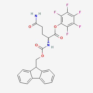 molecular formula C26H19F5N2O5 B613505 Fmoc-d-gln-opfp CAS No. 200622-33-9