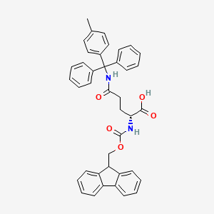 N-alpha-(9-Fluorenylmethoxycarbonyl)-N-omega-(4-methyltrityl)-D-glutamine