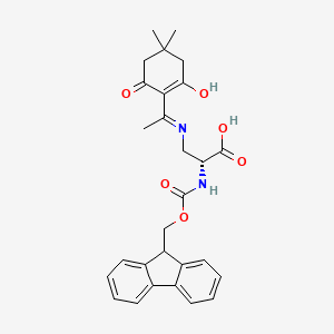 (R)-2-((((9H-Fluoren-9-yl)methoxy)carbonyl)amino)-3-((1-(4,4-dimethyl-2,6-dioxocyclohexylidene)ethyl)amino)propanoic acid
