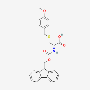 molecular formula C26H25NO5S B613521 Fmoc-S-4-methoxybenzyl-D-cysteine CAS No. 200354-43-4