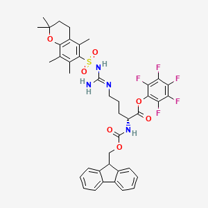 molecular formula C41H41F5N4O7S B613532 Fmoc-D-Arg(Pmc)-OPfp CAS No. 200188-07-4
