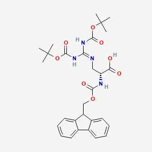 molecular formula C29H36N4O8 B613536 Fmoc-D-Agp(Boc)2-OH CAS No. 1263045-67-5