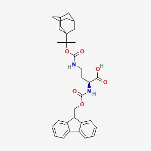 molecular formula C33H40N2O6 B613538 Fmoc-Dab(Adpoc)-OH CAS No. 214750-73-9