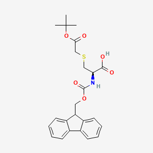 molecular formula C24H27NO6S B613540 Fmoc-Cys(t-butylcarboxymethyl)-OH CAS No. 269730-62-3