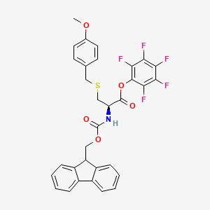 molecular formula C32H24F5NO5S B613543 Fmoc-Cys(Mob)-OPfp CAS No. 150372-68-2