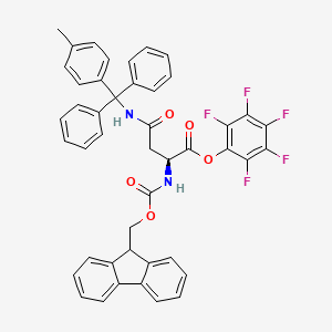 molecular formula C45H33F5N2O5 B613559 Fmoc-Asn(Mtt)-OPfp CAS No. 200259-55-8