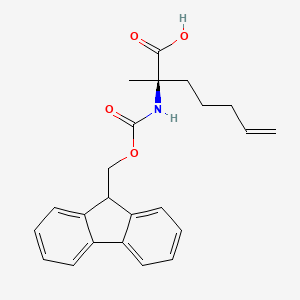 Fmoc-(R)-2-(pentenyl)Ala-OH