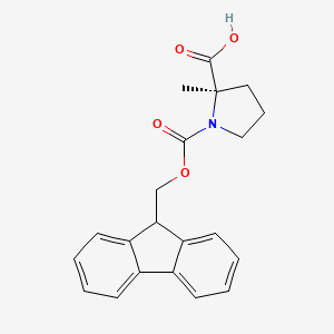  B613584 1-Fmoc-2-methyl-D-proline CAS No. 1286768-33-9