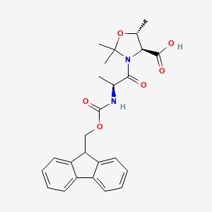 molecular formula C25H28N2O6 B613595 Fmoc-Ala-Thr(Psi(Me,Me)pro)-OH CAS No. 252554-79-3
