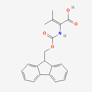molecular formula C20H19NO4 B613605 Fmoc-2,3-dehydroval-OH CAS No. 198546-38-2