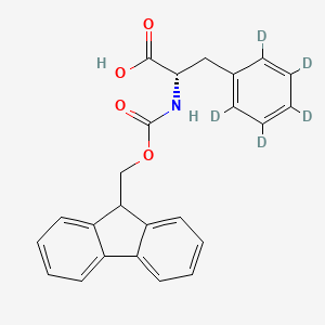 molecular formula C24H16D5NO4 B613609 L-Phenyl-D5-alanine-N-fmoc CAS No. 225918-67-2