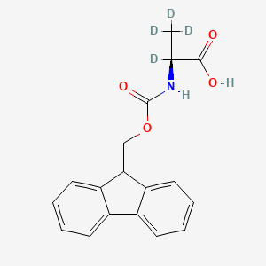 molecular formula C18H17NO4 B613610 Fmoc-[D]Ala-OH CAS No. 225101-69-9