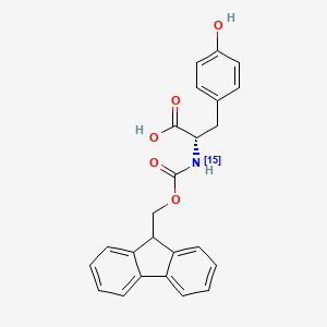 molecular formula C24H21NO5 B613612 Fmoc-[15N]Tyr-OH CAS No. 125700-34-7