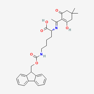 molecular formula C31H36N2O6 B613619 Dde-D-Lys(Fmoc)-OH CAS No. 1301706-71-7