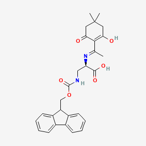 molecular formula C28H30N2O6 B613620 Dde-D-Dap(Fmoc)-OH CAS No. 1263046-87-2
