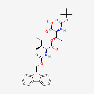 molecular formula C30H38N2O8 B613623 Boc-Thr(Ile-Fmoc)-OH CAS No. 944283-27-6