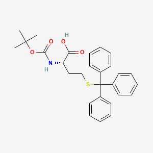 molecular formula C28H31NO4S B613626 Boc-S-trityl-L-homocysteine CAS No. 201419-16-1