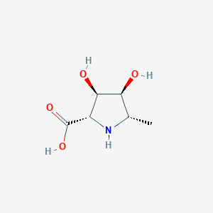 (2S,3R,4S,5S)-3,4-dihydroxy-5-methylpyrrolidine-2-carboxylic acid