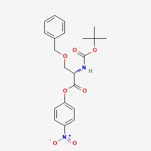 molecular formula C21H24N2O7 B613631 Boc-Ser(Bzl)-Onp CAS No. 16948-39-3