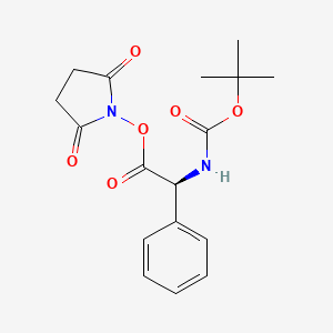 molecular formula C17H20N2O6 B613636 Boc-phg-osu CAS No. 201152-47-8