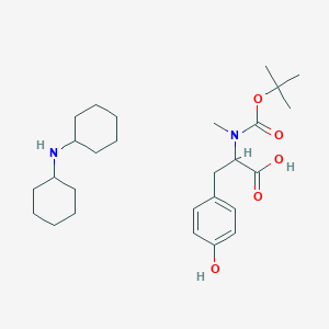molecular formula C27H44N2O5 B613642 Boc-n-me-tyr-oh.dcha CAS No. 95105-25-2
