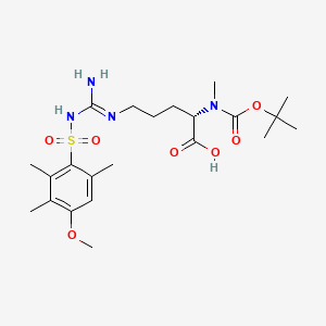 molecular formula C22H36N4O7S B613648 Boc-N-Me-Arg(Mtr)-OH CAS No. 125602-26-8