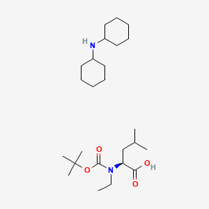 molecular formula C25H48N2O4 B613649 Boc-N-ET-leu-OH dcha CAS No. 200936-83-0