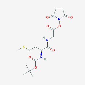 molecular formula C16H25N3O7S B613650 Boc-Met-Gly-OSu CAS No. 23446-04-0
