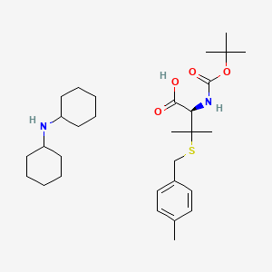 molecular formula C30H50N2O4S B613661 Boc-Pen(pMeBzl)-OH.DCHA CAS No. 198474-61-2
