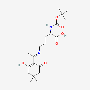 molecular formula C20H32N2O6 B613663 Boc-Orn(Dde)-OH CAS No. 1272755-14-2