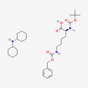 molecular formula C32H53N3O6 B613669 Boc-l-melys(z)-oh dcha CAS No. 201002-18-8