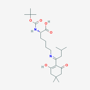 molecular formula C24H40N2O6 B613671 Boc-l-lys(ivdde)-oh CAS No. 862847-44-7