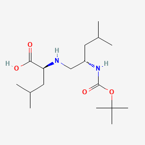 molecular formula C17H34N2O4 B613680 Boc-Leu-psi(CH2NH)Leu-OH CAS No. 127370-77-8