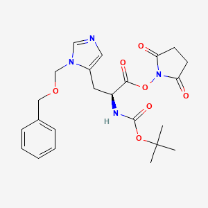 molecular formula C23H28N4O7 B613689 Boc-His(3-Bom)-Osu CAS No. 129672-10-2