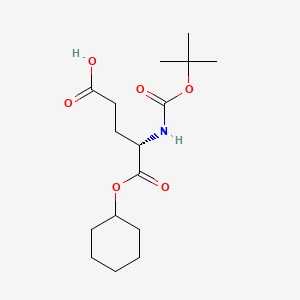 molecular formula C16H27NO6 B613691 Boc-glu-ochex CAS No. 137506-13-9