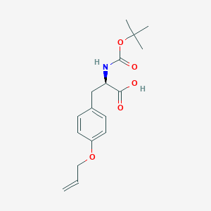 molecular formula C17H23NO5 B613693 Boc-D-tyr(all)-OH CAS No. 350820-56-3