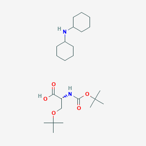 molecular formula C24H46N2O5 B613694 Boc-D-Ser(tBu)-OH.DCHA CAS No. 248921-67-7