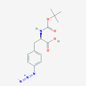 molecular formula C14H18N4O4 B613696 Boc-D-4-azidophe CAS No. 214630-05-4