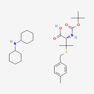 molecular formula C30H50N2O4S B613697 Boc-D-Pen(pMeBzl)-OH.DCHA CAS No. 198470-36-9