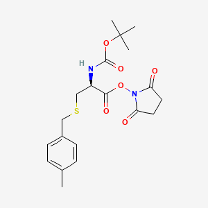 molecular formula C20H26N2O6S B613712 Boc-D-Cys(Mbzl)-OSu CAS No. 90545-10-1