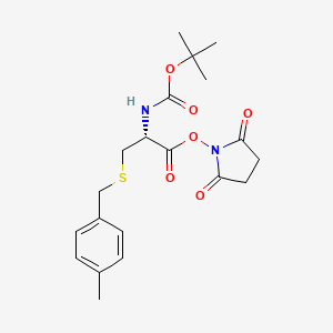 molecular formula C20H26N2O6S B613723 Boc-cys(mbzl)-osu CAS No. 140842-91-7