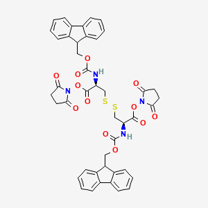 molecular formula C44H38N4O12S2 B613753 (Fmoc-Cys-OSu)2 CAS No. 112514-60-0