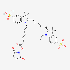 molecular formula C37H43N3O10S2 B613765 C37H43N3O10S2 CAS No. 146368-14-1