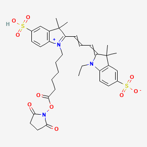 molecular formula C35H41N3O10S2 B613766 Cyanine 3, SE CAS No. 146368-16-3