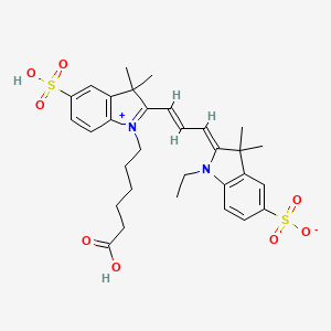 molecular formula C31H38N2O8S2 B613767 Cy3 CAS No. 146368-13-0
