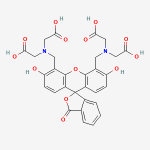 molecular formula C30H26N2O13 B613769 Calcein tetraethyl acid CAS No. 207124-64-9